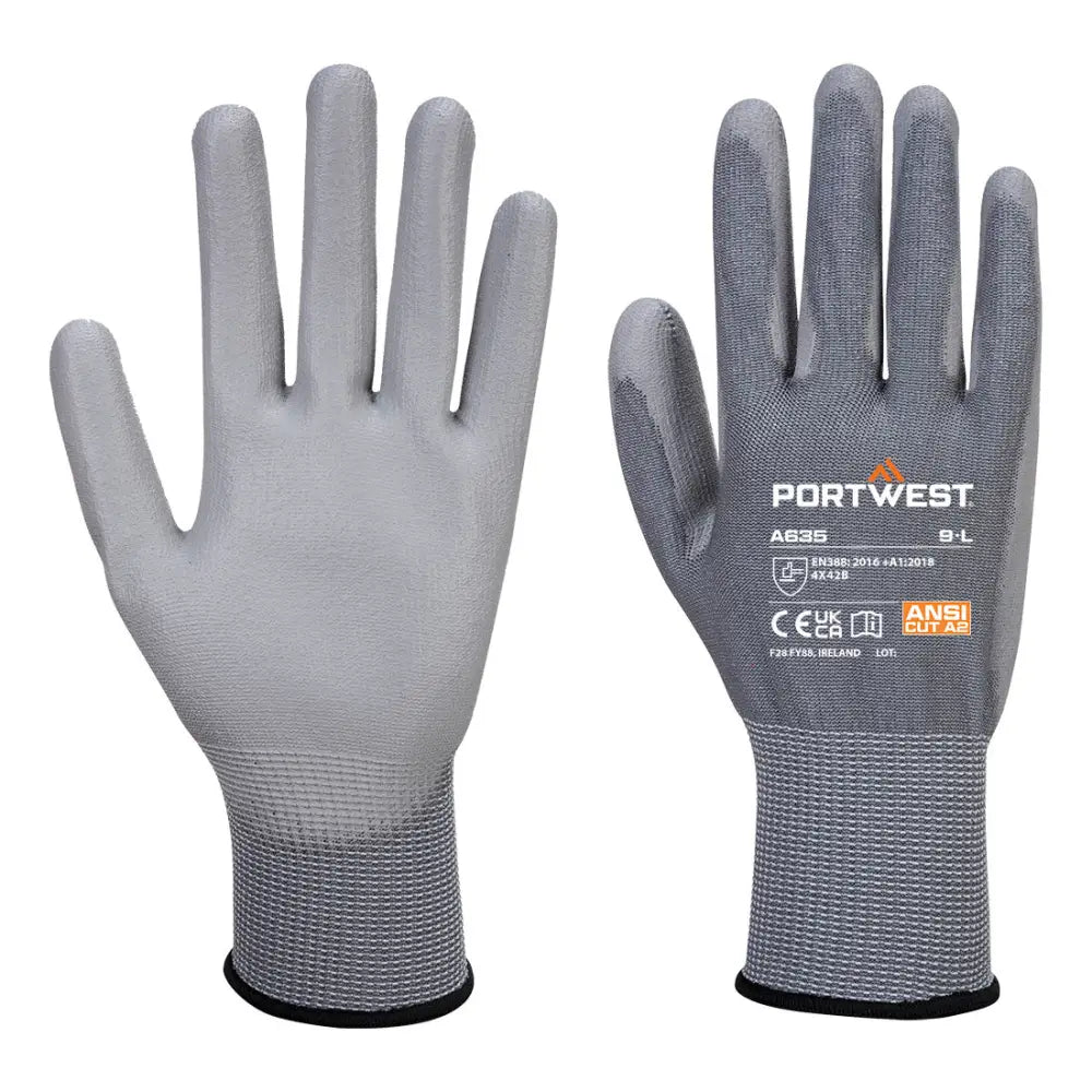 Portwest cut b13 pu economy glove - a635