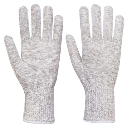 Portwest cut level f ahr 10 food handling glove liner (single) -a657