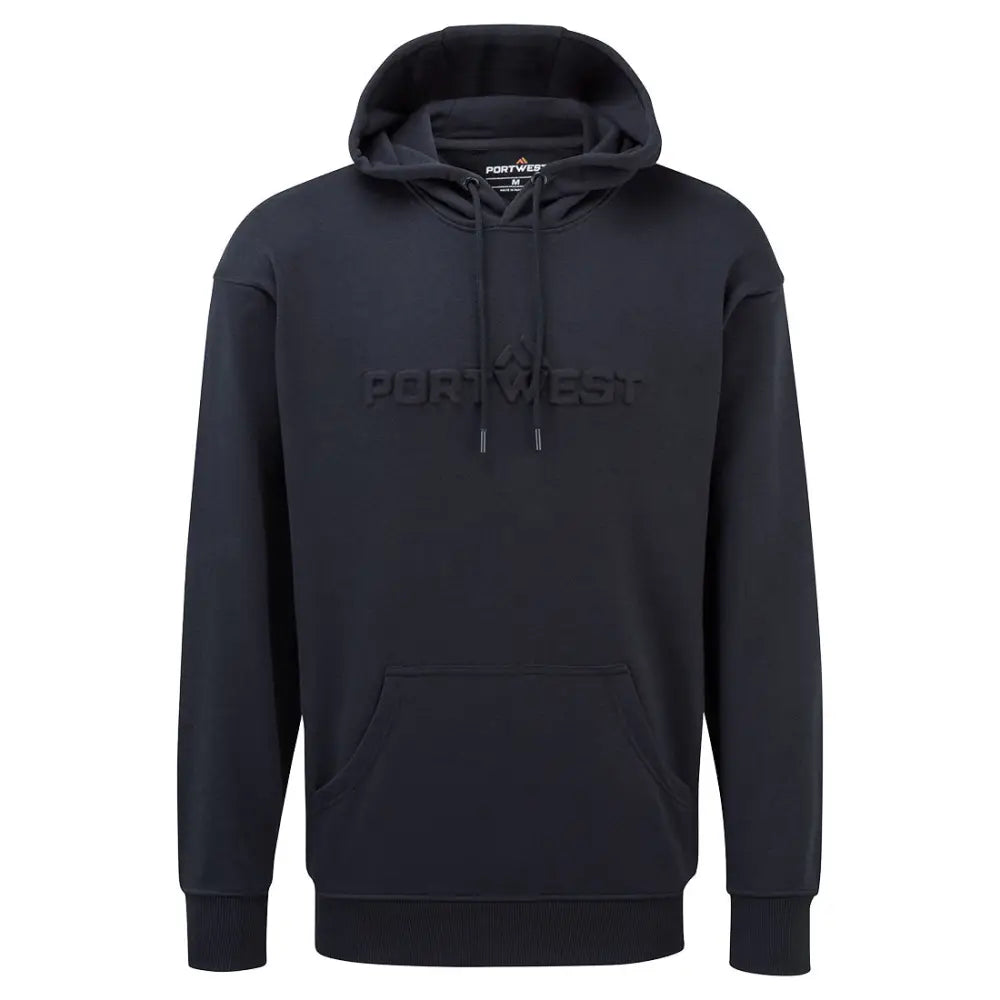 Portwest embossed hoodie b331 with high cotton content