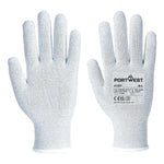 Portwest esd 13 liner gloves-a197 (12prs)