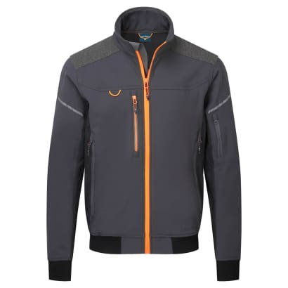 Portwest ev4 softshell bomber jacket ev464 for work