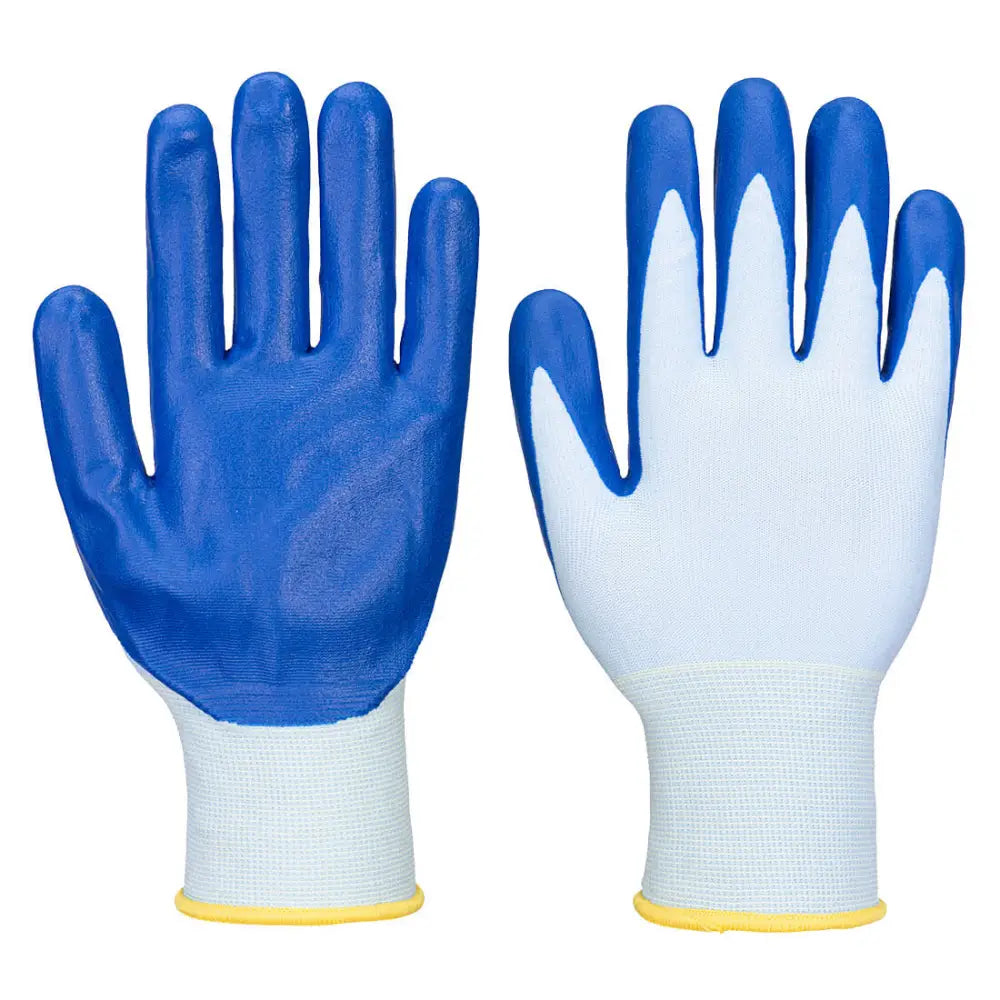 Portwest fd grip 15 nitrile glove with palm dip