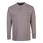 Portwest flame retardant anti-static henley top- fr32