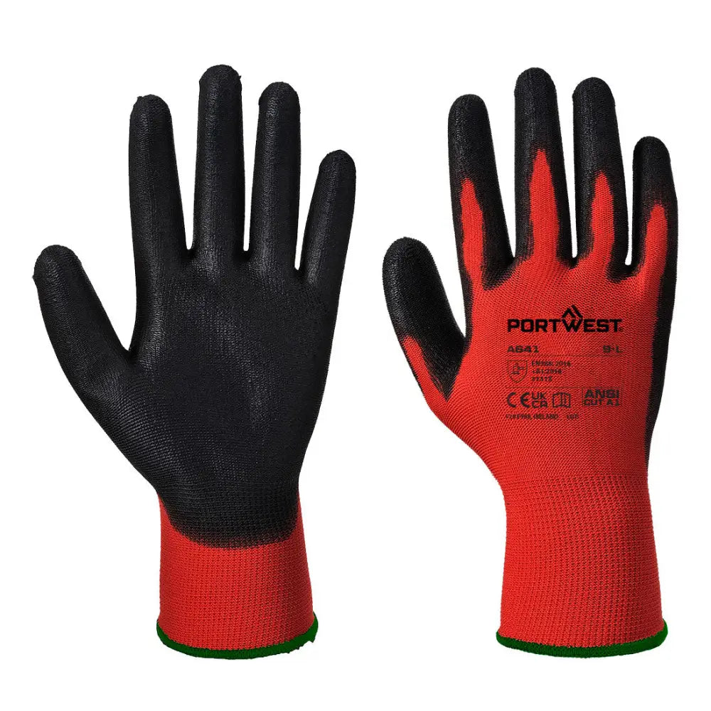 Portwest grip 13 pu glove - a641