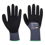 Portwest grip 15 nitrile sandy 3/4 palm glove - a352
