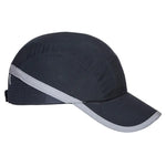 Portwest hi vis long peak bump cap safety baseball cap-pw79