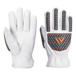 Portwest impact 110 cow leather glove - a742