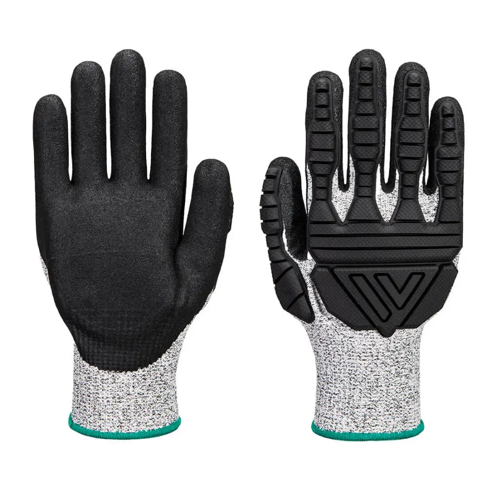 Portwest impact c13 nitrile foam tpv reinforced palm glove - a723