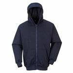 Portwest inherent flame retardant arc anti static zip front hoody hooded sweatshirt -fr81