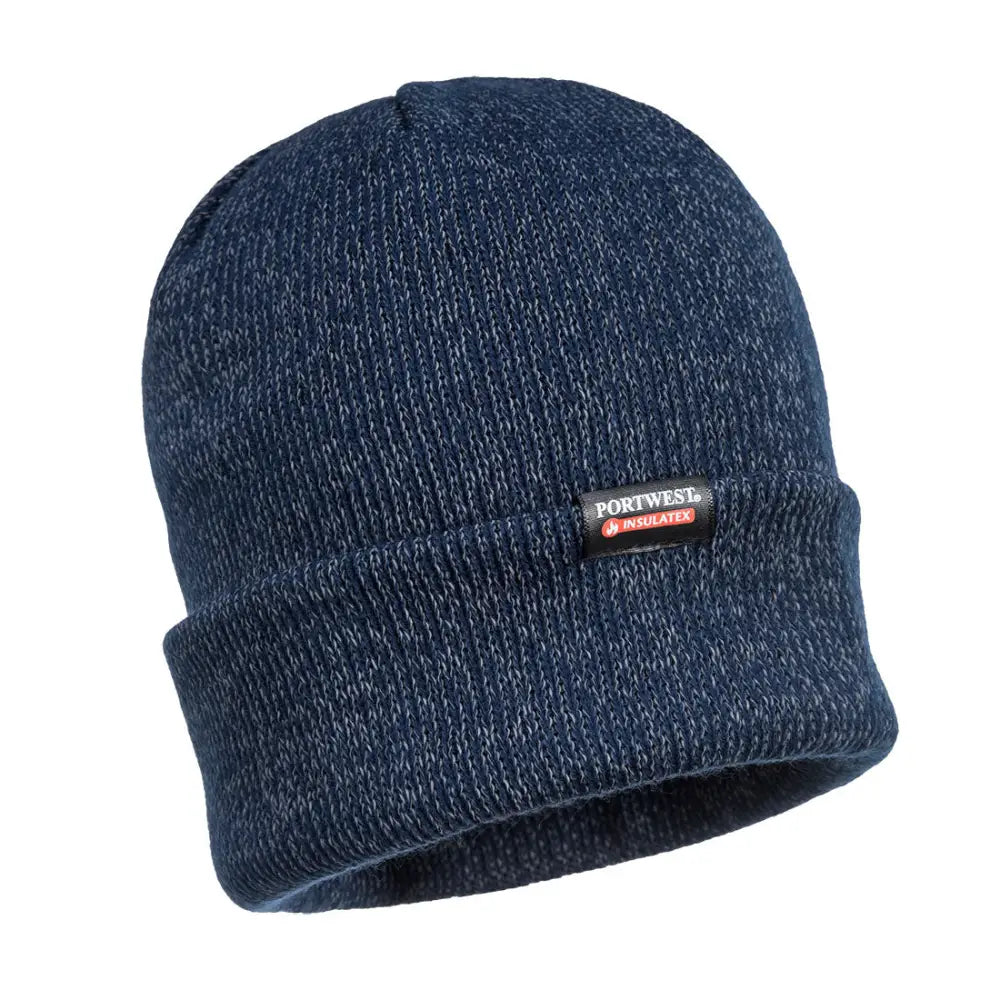 Portwest insulated knit reflective beanie in acrylic fabric