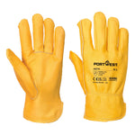 Portwest leather driver 100 cow grain glove - a270