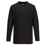 Portwest long sleeve t-shirt cotton work tee shirt -b196