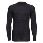 Merino wool baselayer top for thermal protection and comfort