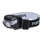 Portwest usb rechargeable head torch-pa71