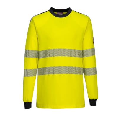 Portwest wx3 flame resistant hi-vis t-shirt-fr701