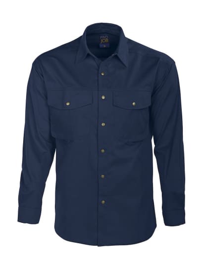 Projob 5203 press stud work shirt military-inspired utility