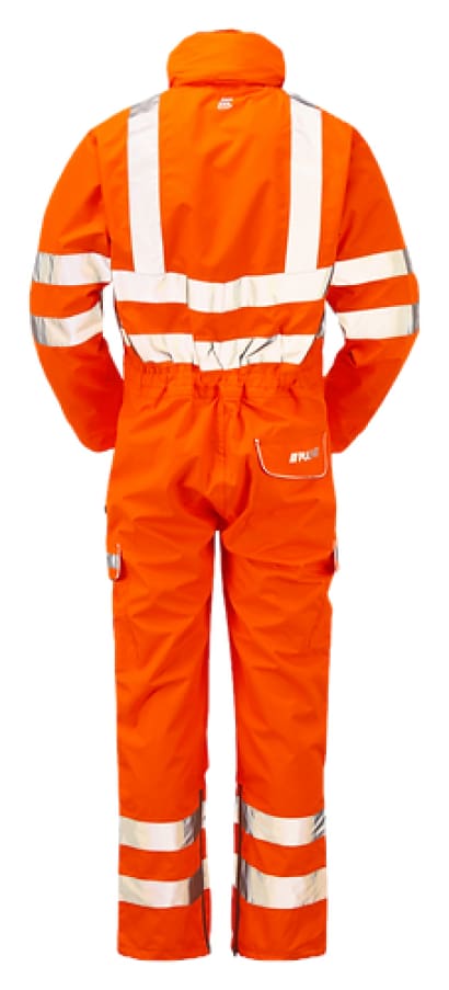 Pulsar rail high visibility waterproof coverall-pr505