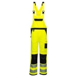 Pw3 hi vis bib & brace with kneepad pockets portwest pw344