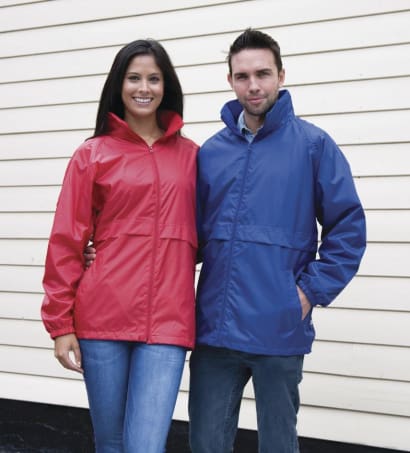 Result core fleece lined lightweight waterproof jacket-r203x