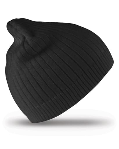 Result double knit 100% cotton beanie hat-rc74