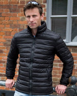 Result urban mens ice bird padded baffle jacket - r192m
