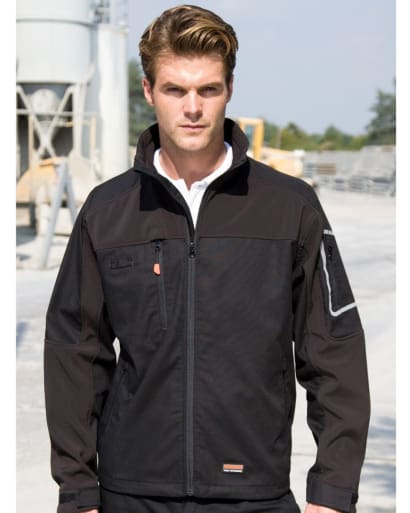 Result workguard sabre softshell stretch ultimate work jacket (waterproof) - r302x