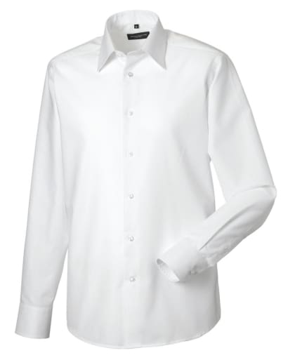 Russell collection men’s long sleeved oxford shirt -922m