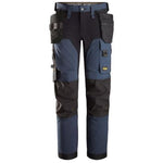 Snickers 6275 allround work stretch windproof softshell trousers with holster pockets