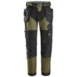 Snickers 6902 flexi work trousers with knee pad & holster pockets - enhanced comfort & functionality