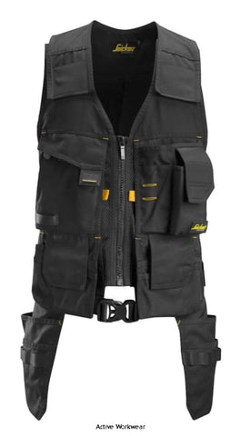 Snickers Allround Mens Work Toolvest Waistcoat- Vest holster Pockets 4250 Toolvests Toolbelts & Holders Active-Workwear