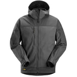 Snickers allroundwork hood softshell stretch jacket-1226