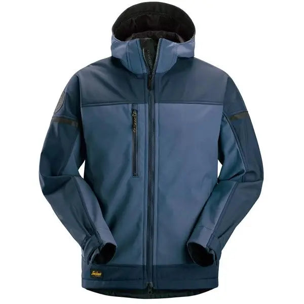 Snickers allroundwork hood softshell stretch jacket-1226