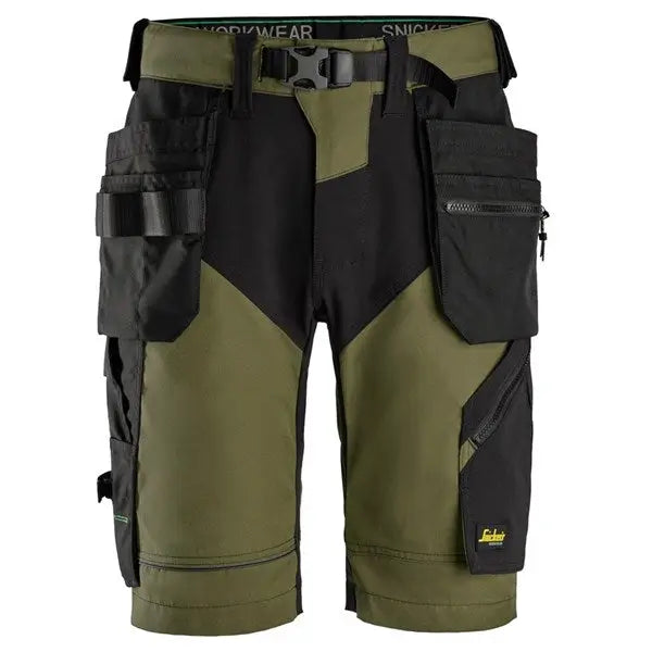Snickers flexiwork shorts holster pockets-6904
