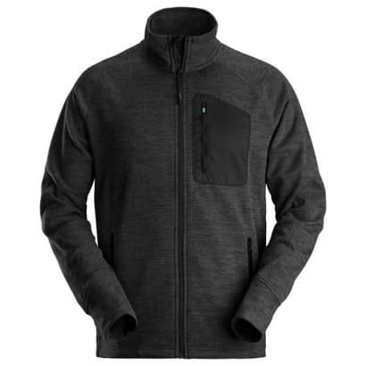 Snickers flexiwork soft mesh fleece work jacket-8042 with enhanced ventilation and comfort