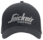 Snickers logo baseball hat - 9041 classic 6-panel cap with ventilation holes