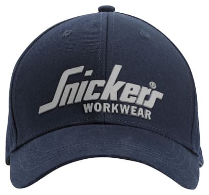 Snickers logo baseball hat - 9041 classic 6-panel cap with ventilation holes