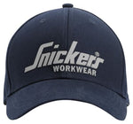 Snickers logo baseball hat - 9041 classic 6-panel cap with ventilation holes