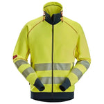 Snickers protechwork arc full zip hoodie sweater hi vis cl3-2868