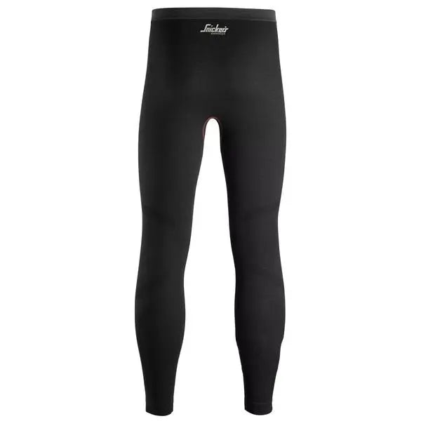 Snickers seamless base layer heat regulating wool bottoms-9484