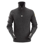 Snickers workwear 1/2 zip pure wool jumper - 2905