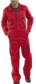 Standard overall 65/35 polycotton boiler suit coverall - beeswift pcbs
