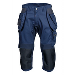 Tranemo comfort ladies ¾ length craftsman stretch trousers-11964