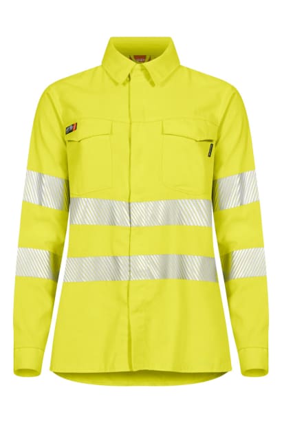 Tranemo flame retardant hi-vis ladies shirt-50939