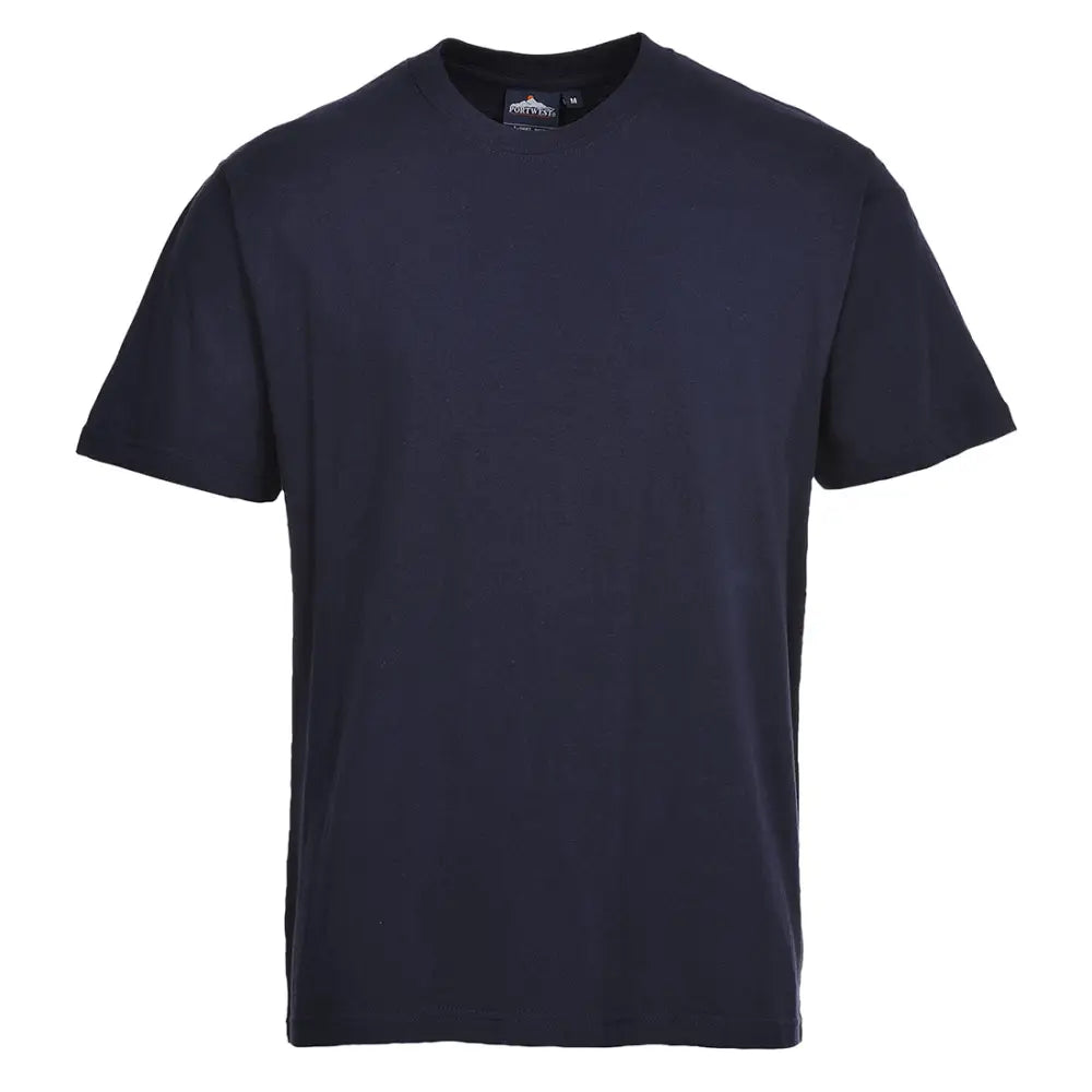 Turin premium cotton uniform work tee shirt portwest b195