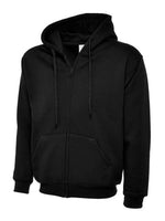 Uneek adults classic full zip hooded sweatshirt-504