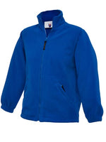 Uneek childrens classic full zip fleece jacket-603