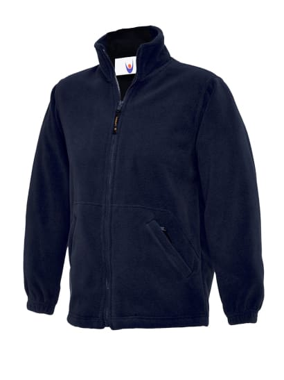 Uneek childrens classic full zip fleece jacket-603