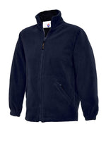 Uneek childrens classic full zip fleece jacket-603