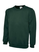 Uneek heavyweight sweatshirt crew neck uniform jumper -201