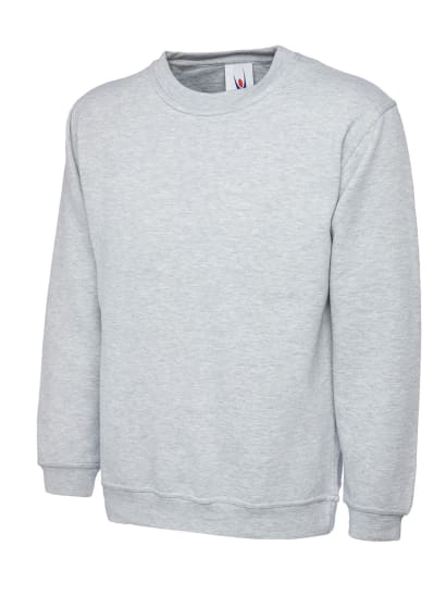 Uneek heavyweight sweatshirt crew neck uniform jumper -201